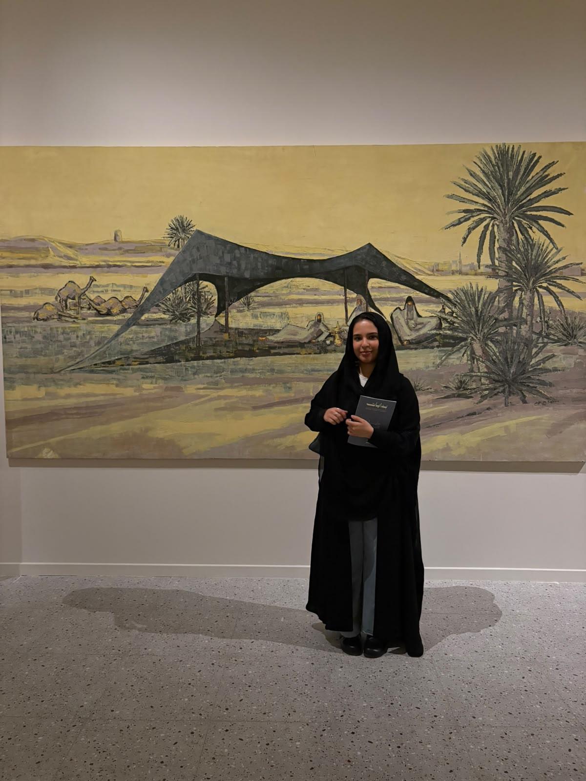 ريم الريس في معرض فني